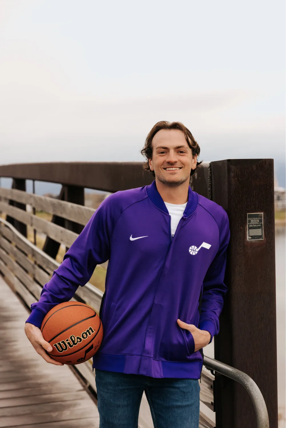 23 City Edition Showtime On-Court Jacket - Purple - City - Nike