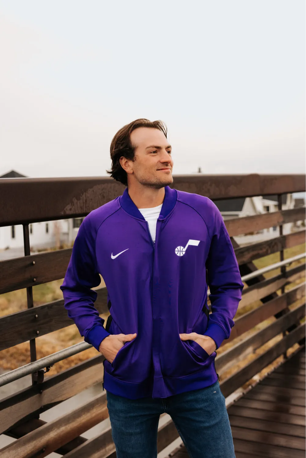 23 City Edition Showtime On-Court Jacket - Purple - City - Nike