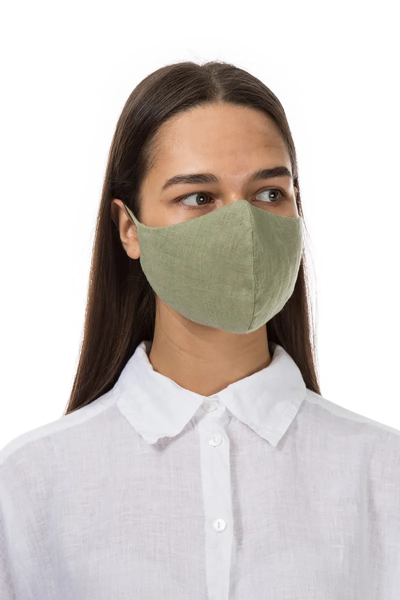 4 Layered Linen Face Masks