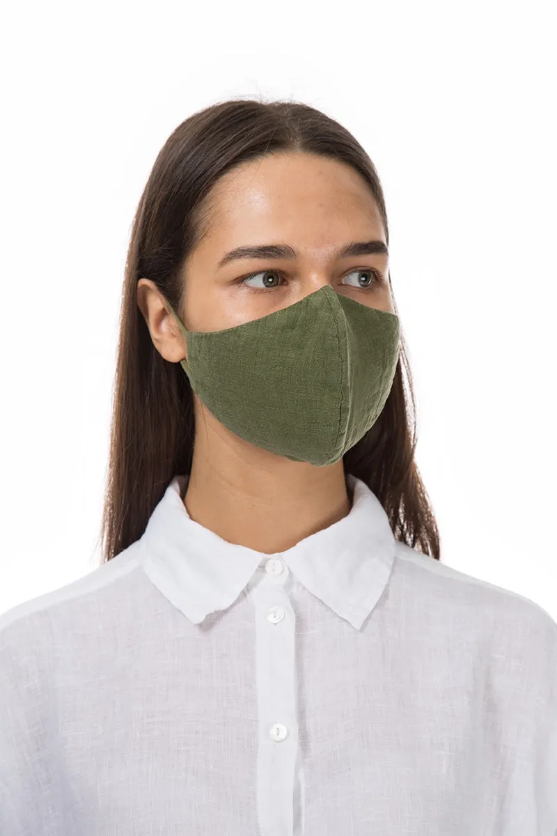 4 Layered Linen Face Masks