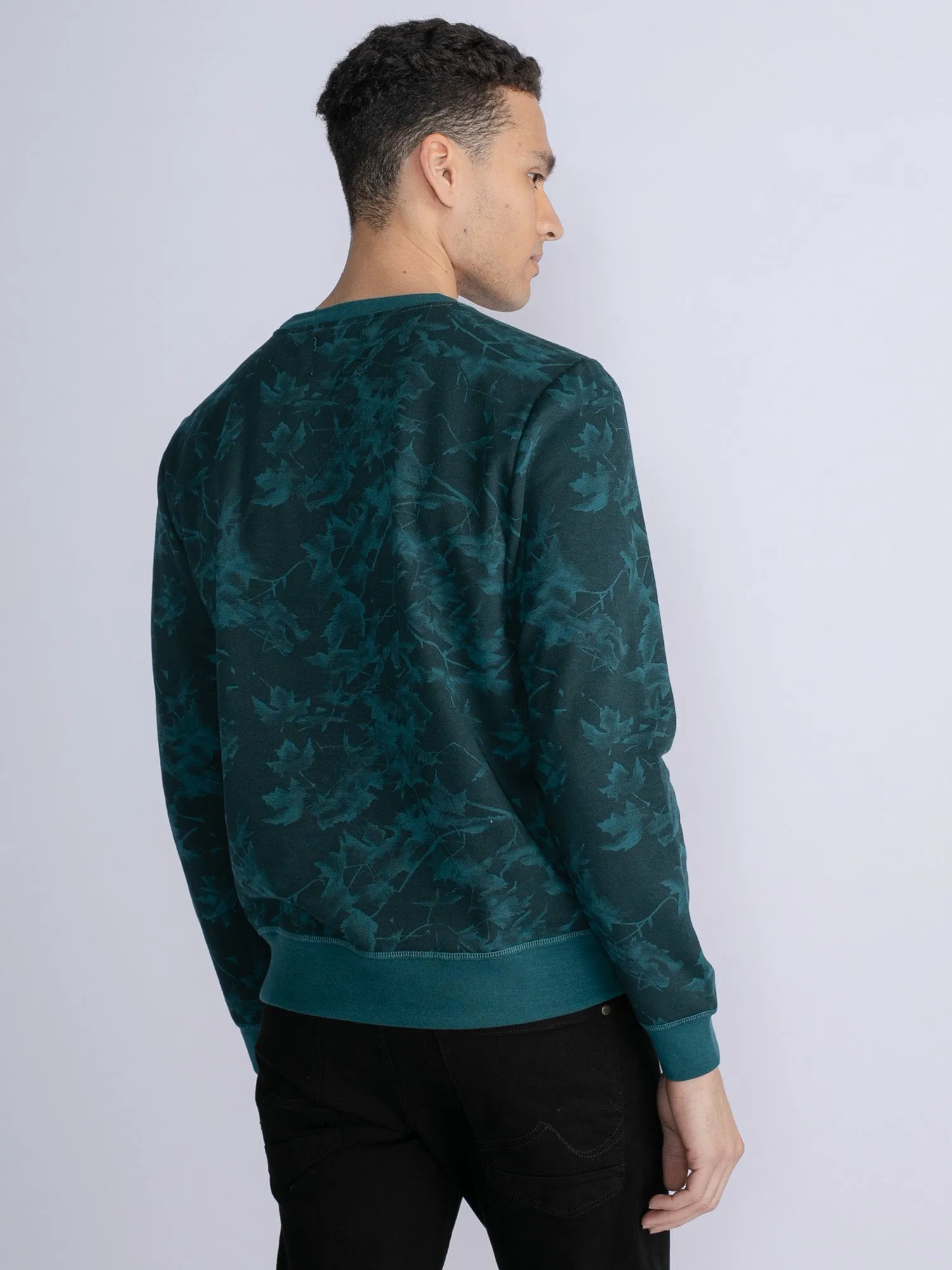 All-over print sweater Hardin