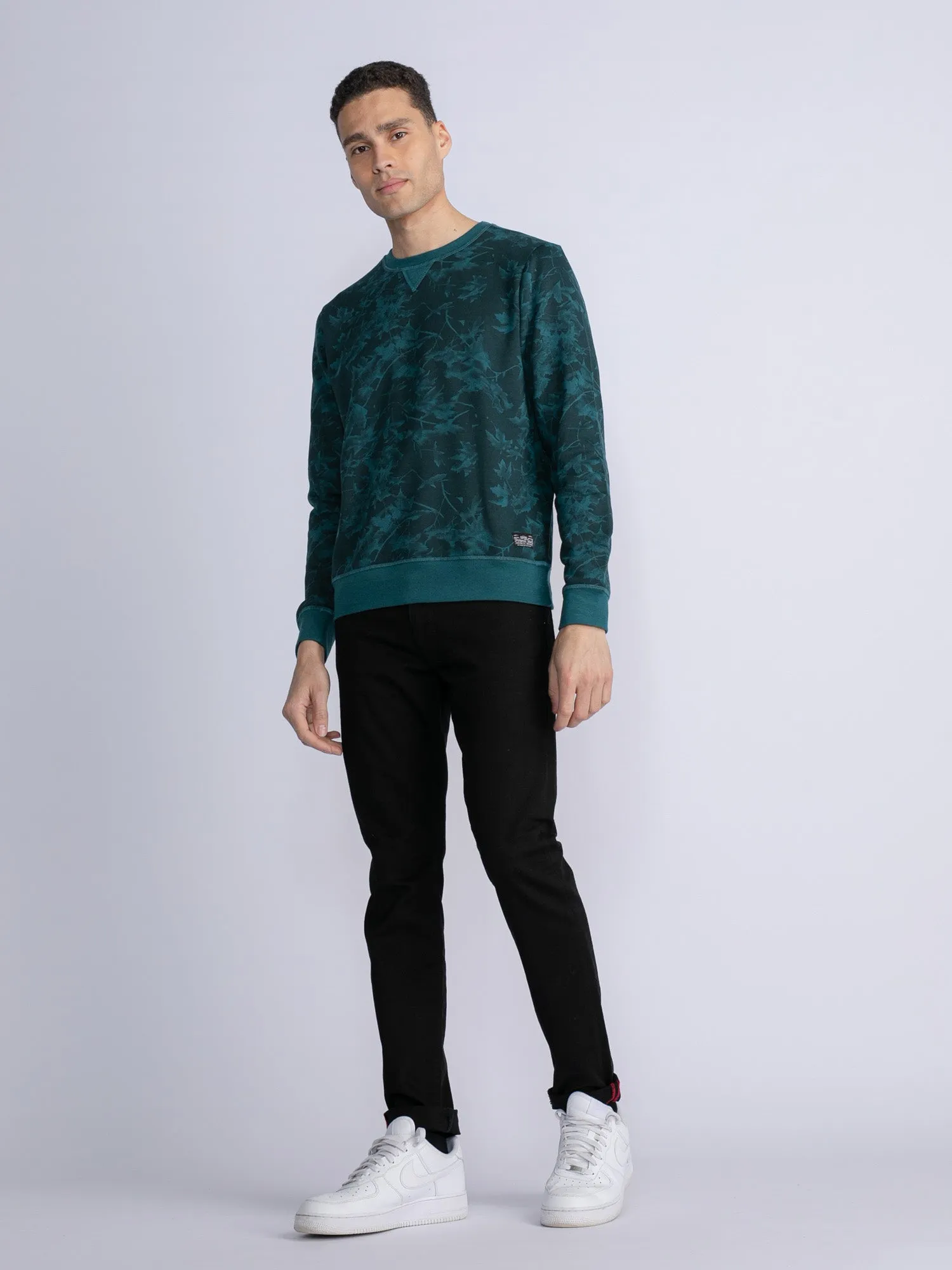 All-over print sweater Hardin