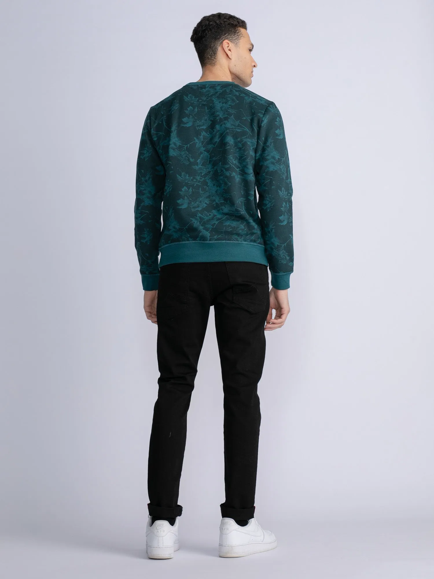 All-over print sweater Hardin