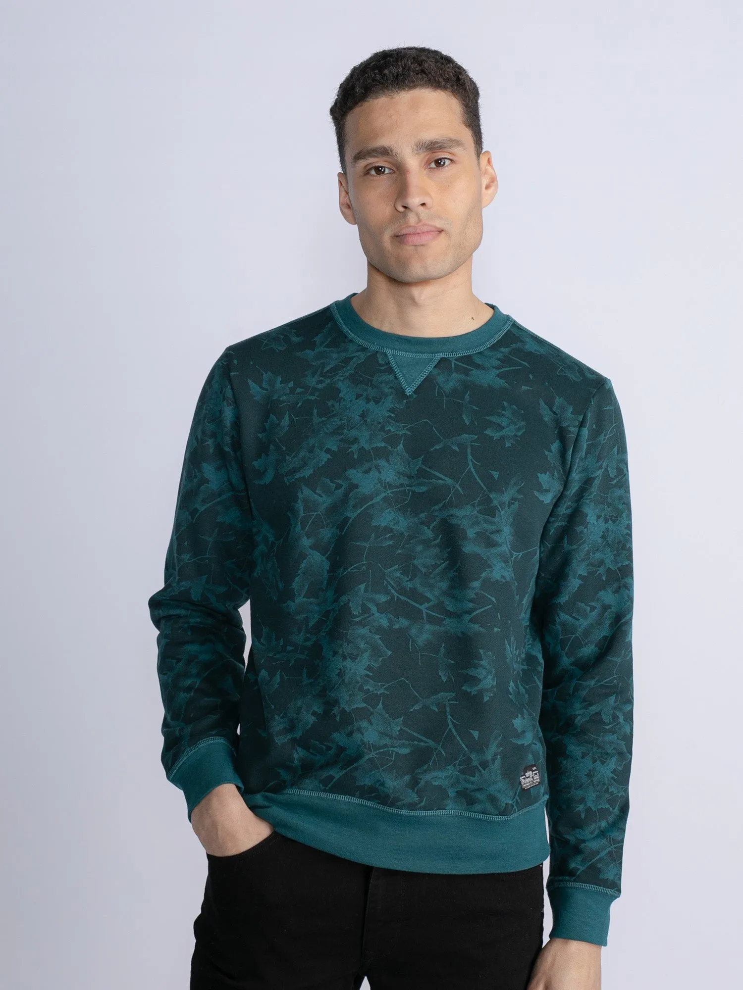 All-over print sweater Hardin