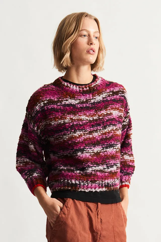 Berry Multi Highland Pullover