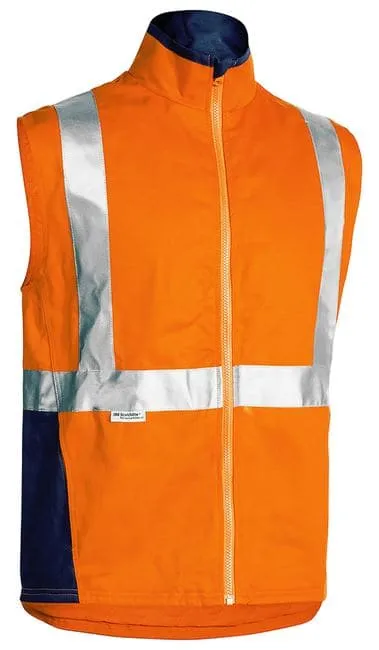 Bisley 3M Taped Hi Vis 3 in 1 Drill Jacket (BJ6970T)