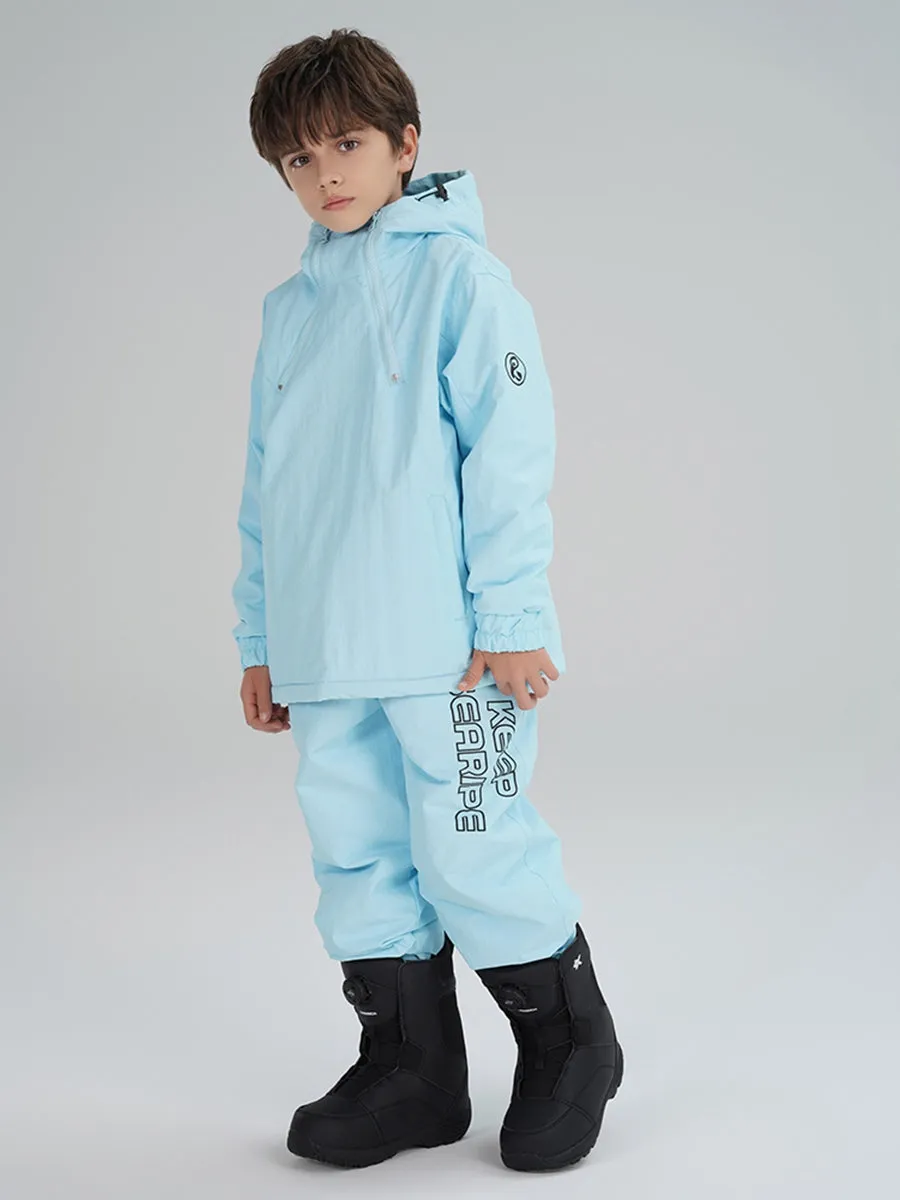 Boys' Double Zippers Snowboard Suits