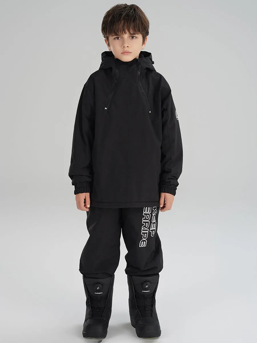 Boys' Double Zippers Snowboard Suits