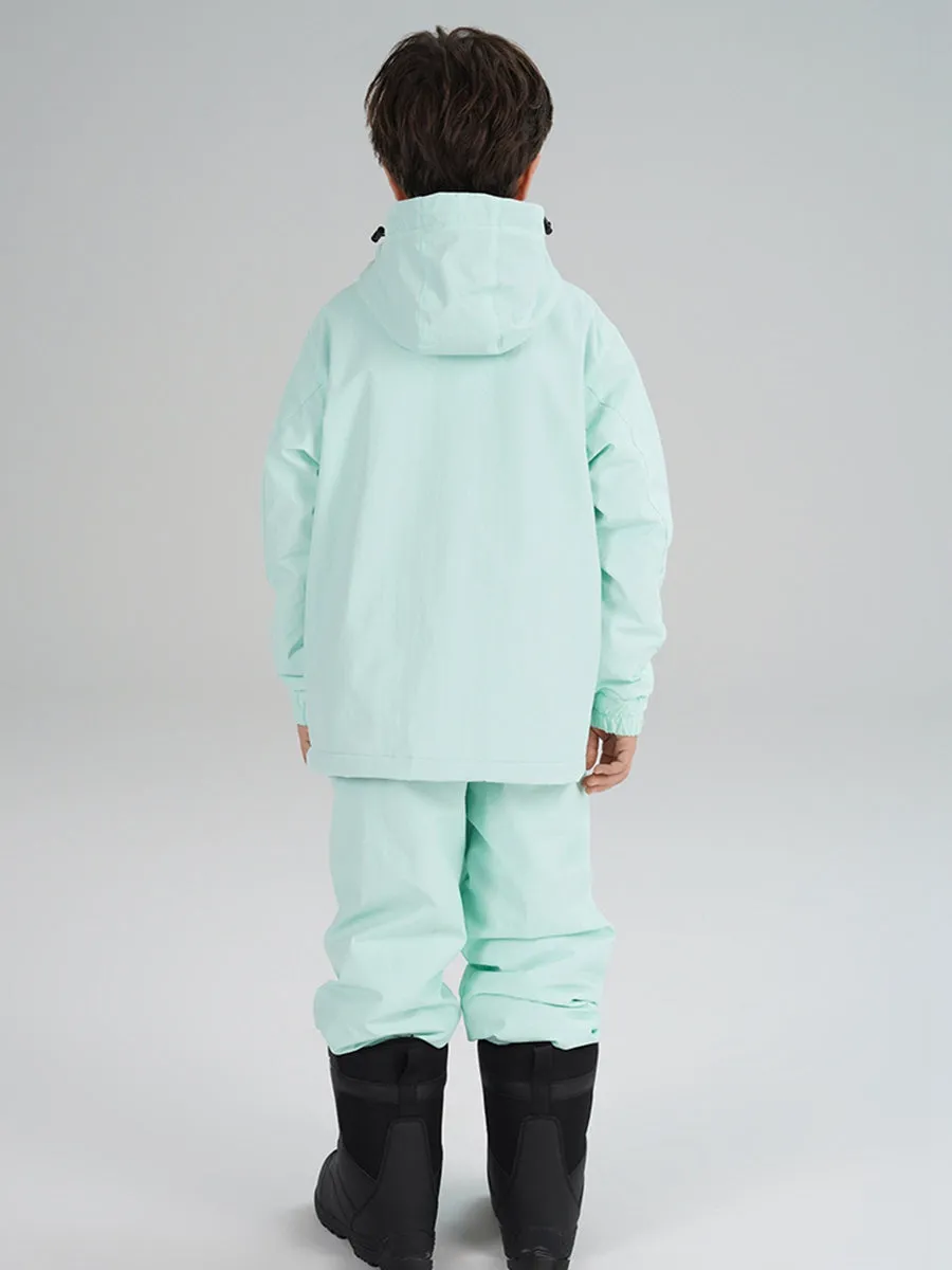 Boys' Double Zippers Snowboard Suits