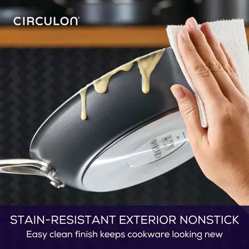 Circulon ScratchDefense A1 Nonstick Induction Covered Sauteuse - 28cm/4.7L