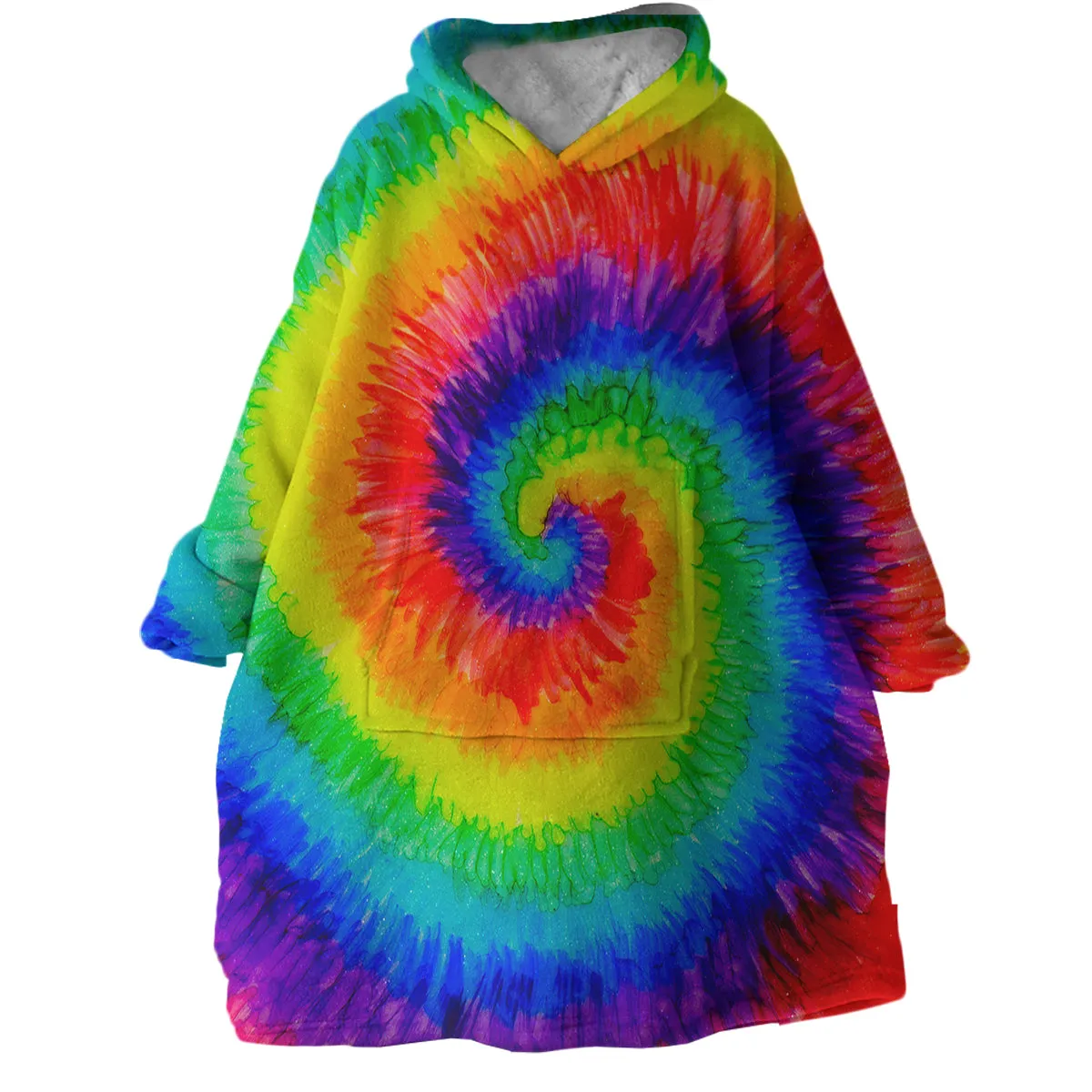 Color Creation Wearable Blanket Hoodie