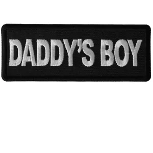 Daniel Smart Daddy's Boy and Daddy's Girl Patch , 4 x 1.5 inches