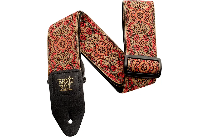 Ernie Ball Jacquard Guitar Strap Crimson Paisley