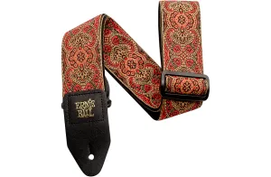 Ernie Ball Jacquard Guitar Strap Crimson Paisley