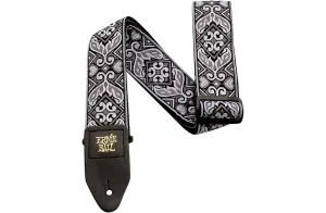 Ernie Ball Jacquard Guitar Strap Tribal Silver