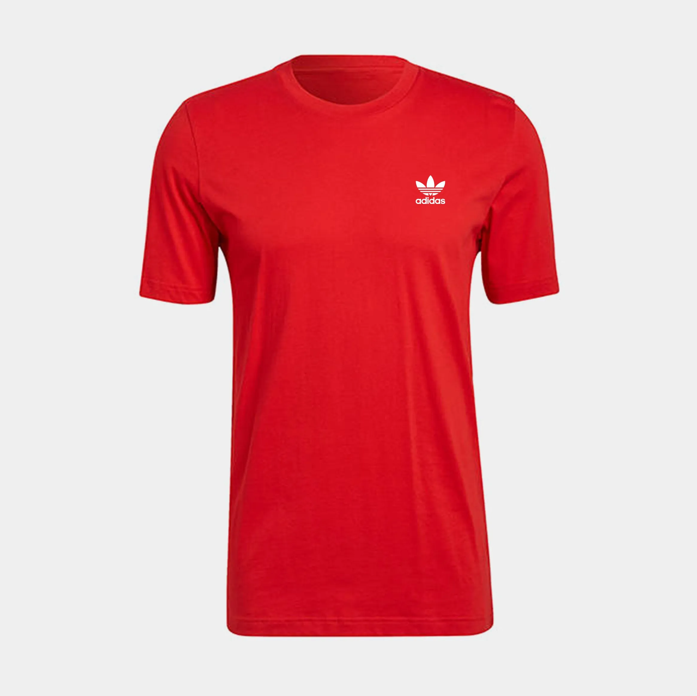 Essentials Short Sleeve Tee Mens T-Shirt (Red)