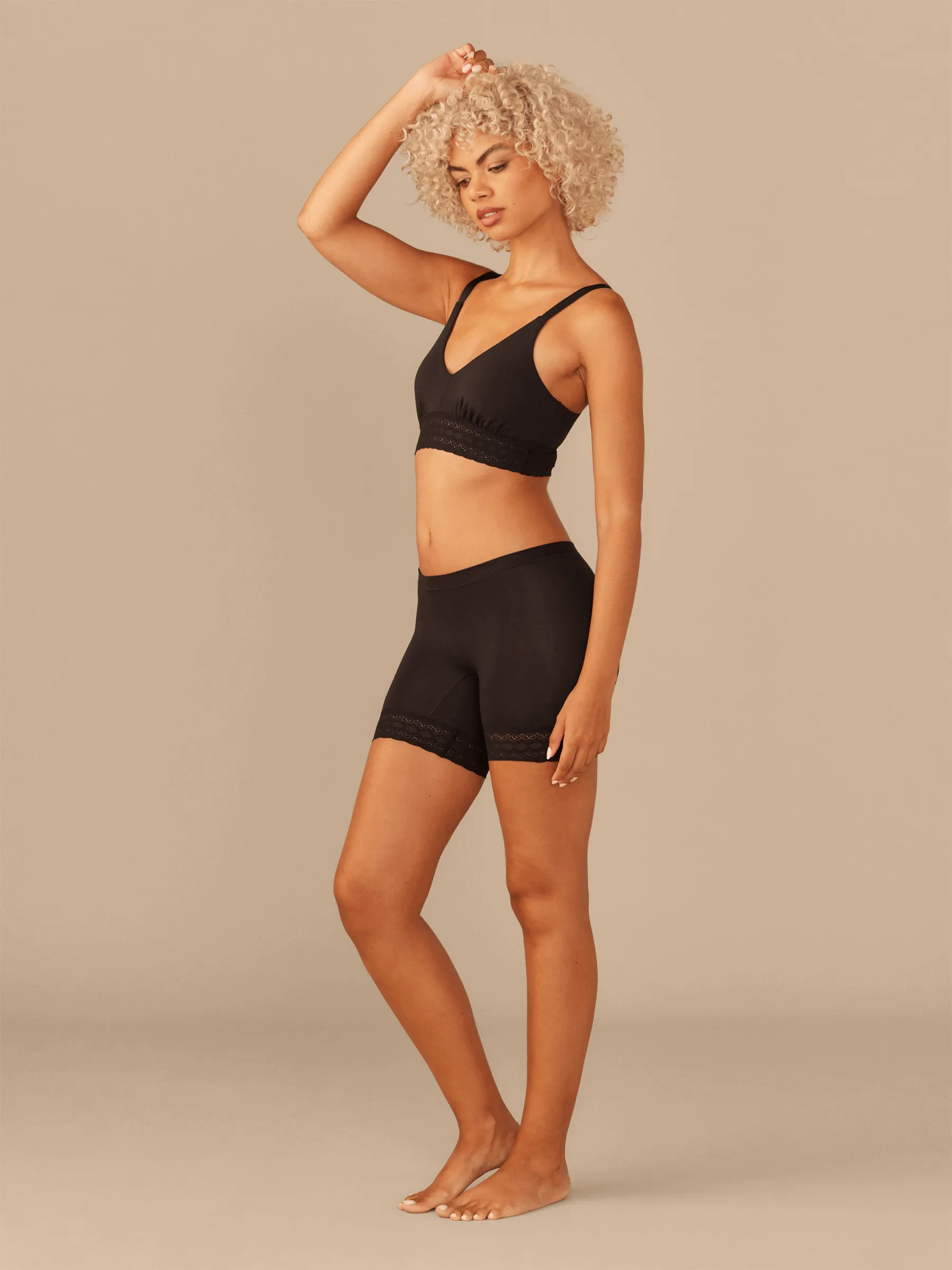 FeelFree Lace Long Boyshort | Sound Ashleep