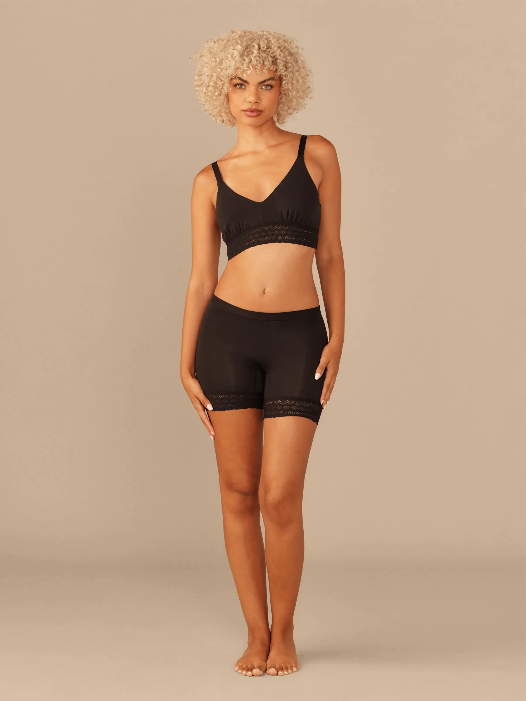 FeelFree Lace Long Boyshort | Sound Ashleep