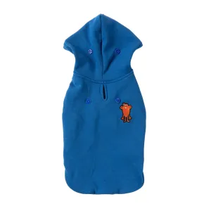 FuzzYard Apparel Yardsters Dog Hoodie Blue Size 2 XSmall***