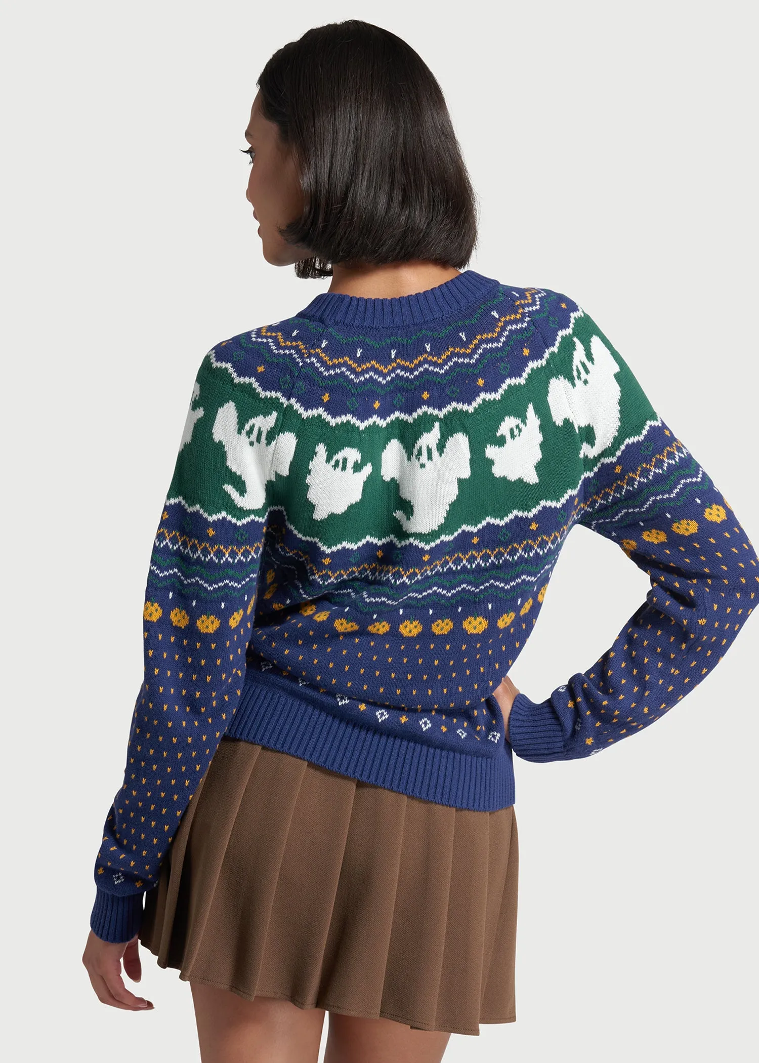 Happy Hauntings Fair Isle Sweater