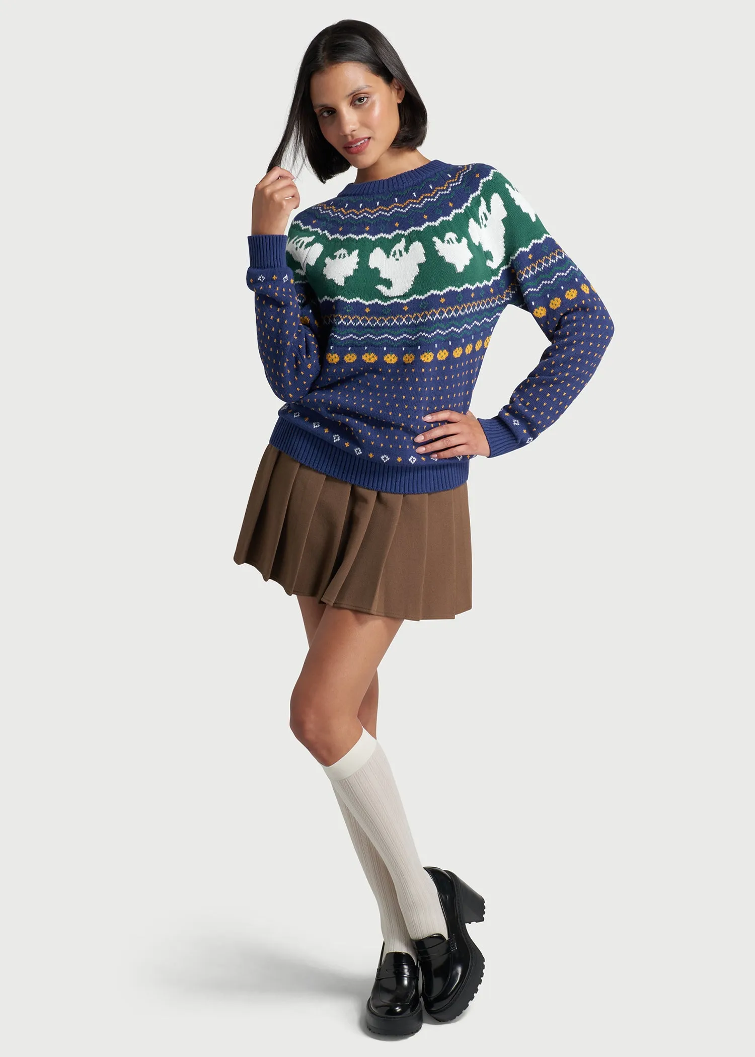 Happy Hauntings Fair Isle Sweater