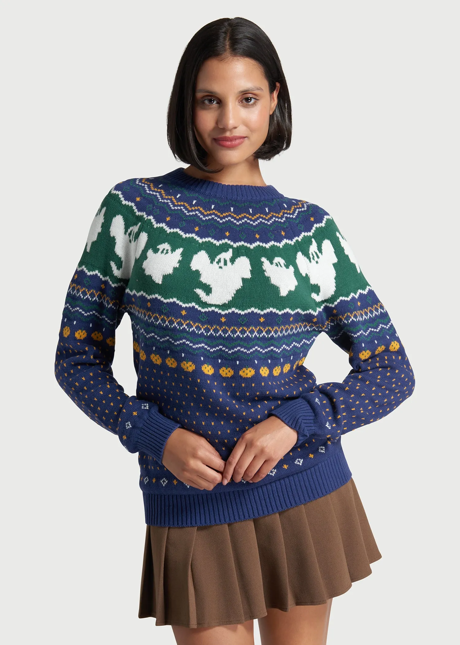 Happy Hauntings Fair Isle Sweater