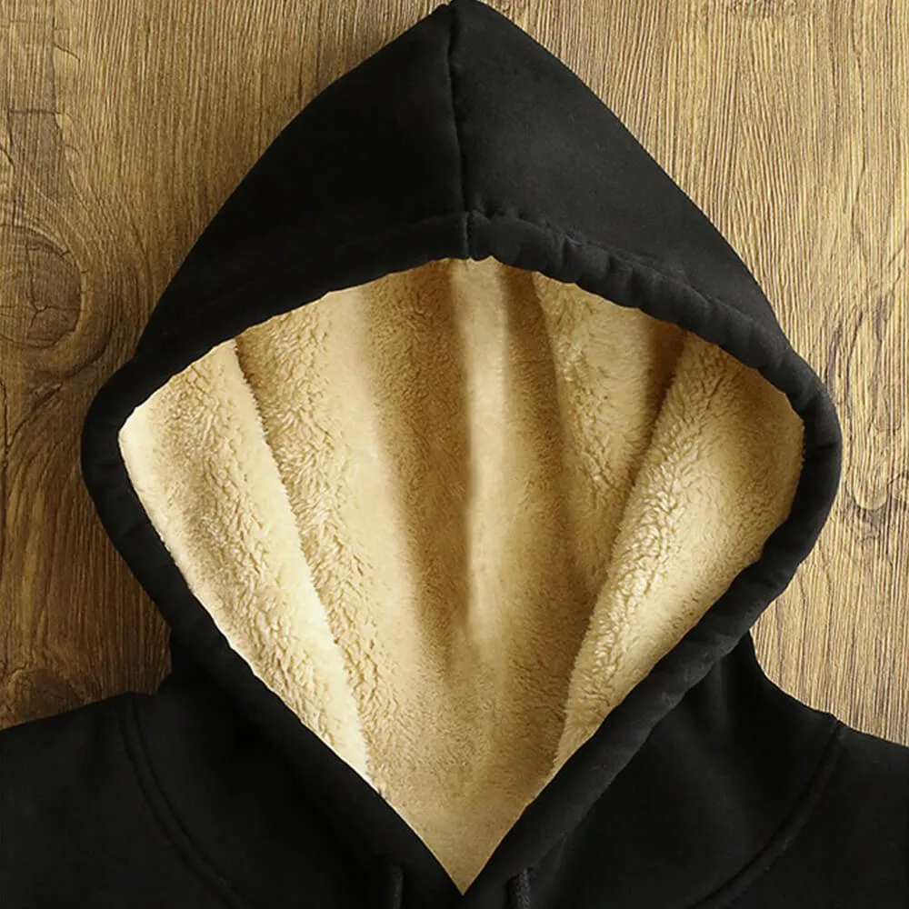 I Want You To Know Crew Collar Fleece Sherpa Hoodie