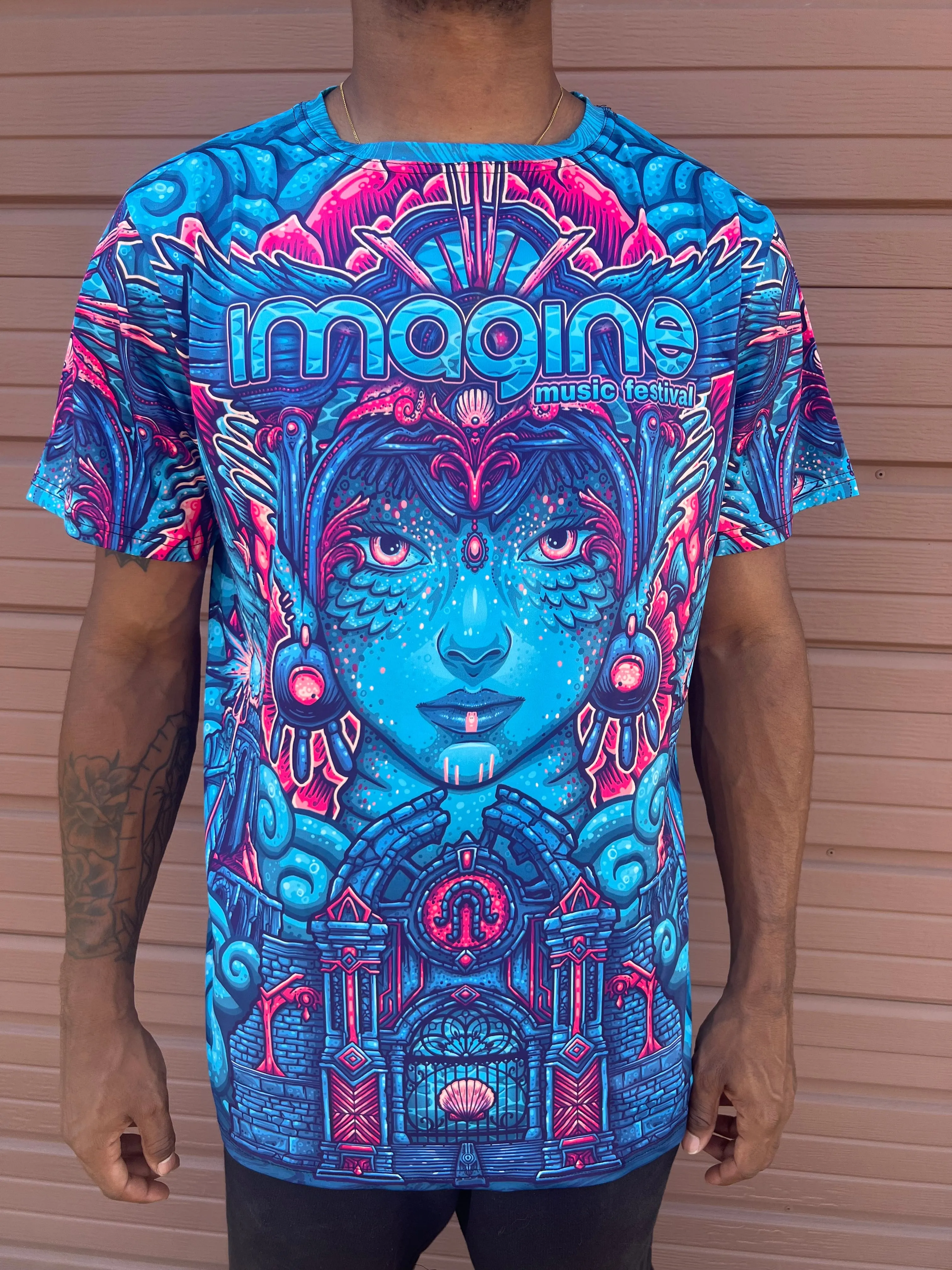 Imagine 2023 - All-Over-Print Shirt - Atlantis