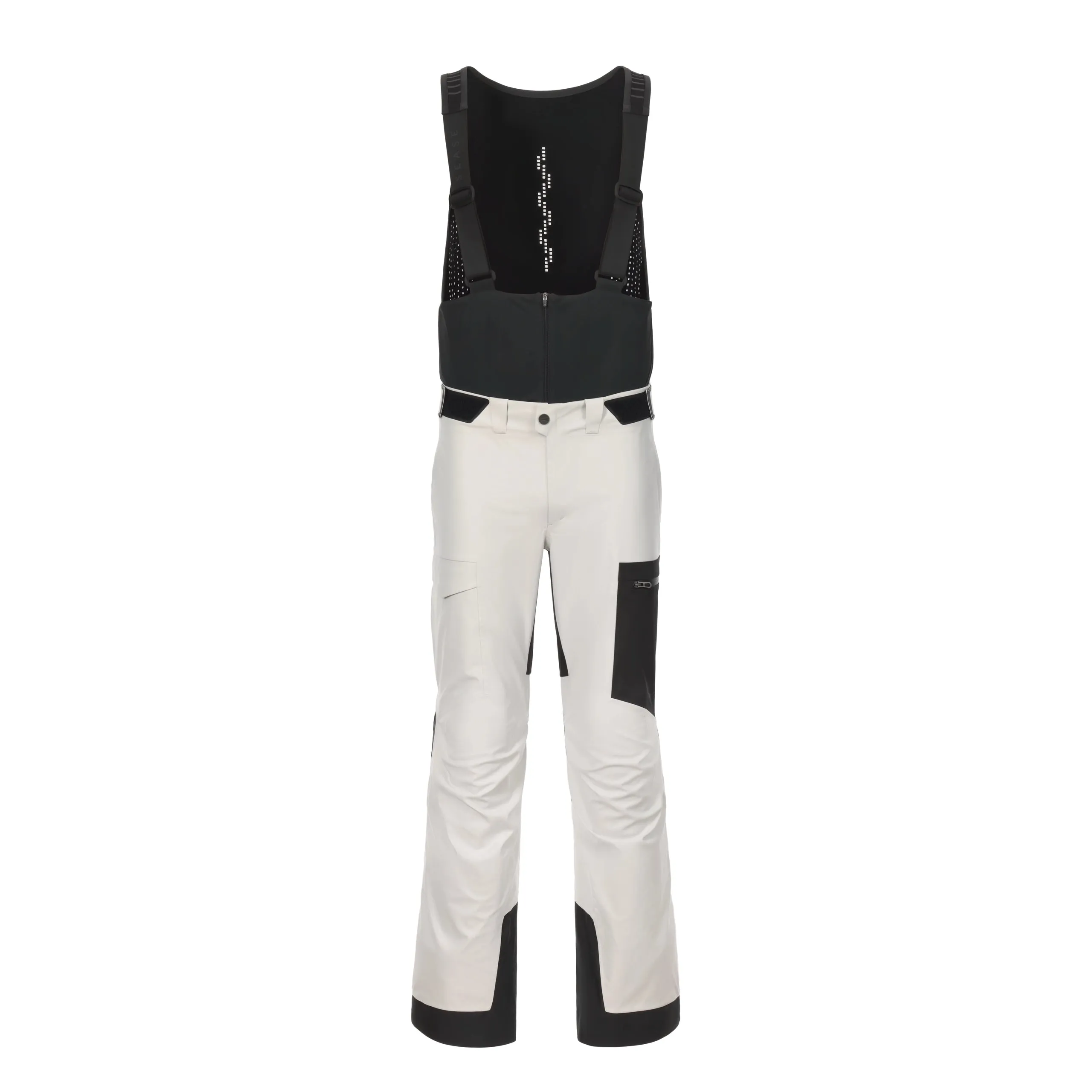 Laminated Wool and Bio Nylon Technical Alpine Bib Pants