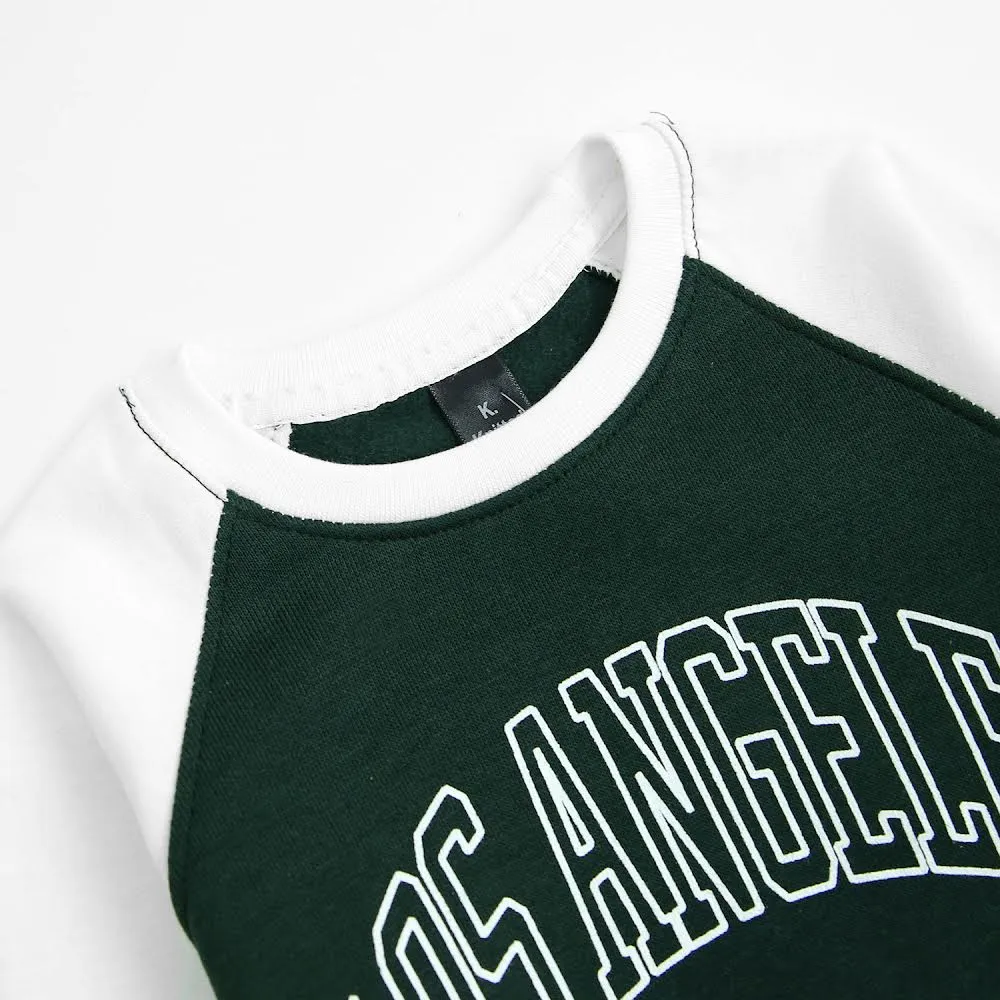 Los angeles sweatshirt in fleece for kids