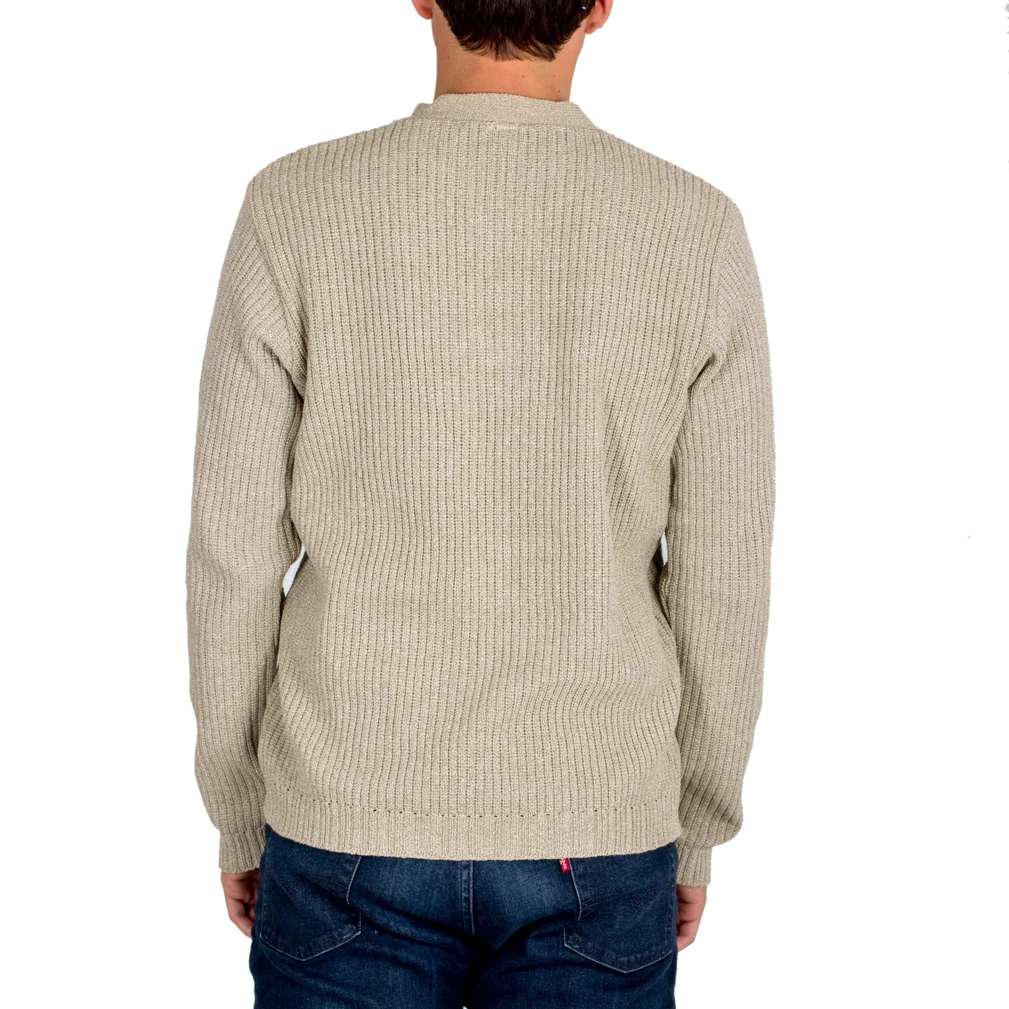 Maya Gentleman Ivory Men's Cotton Sweater