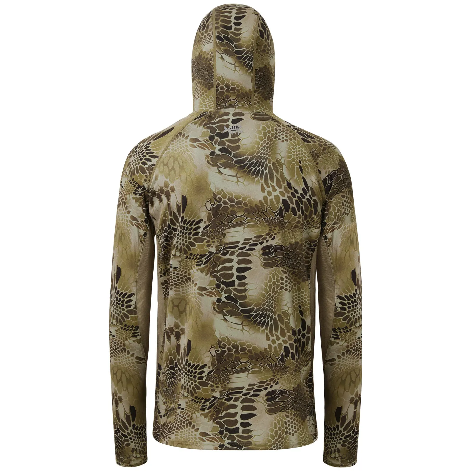 M's UPF 50  Long Sleeve Camo Hoodie with Mask FS06M