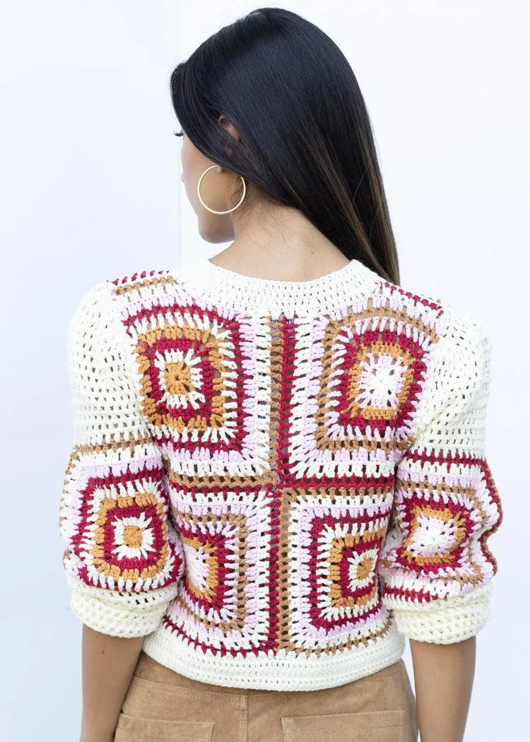 Norah Crochet Jumper ***FINAL SALE***