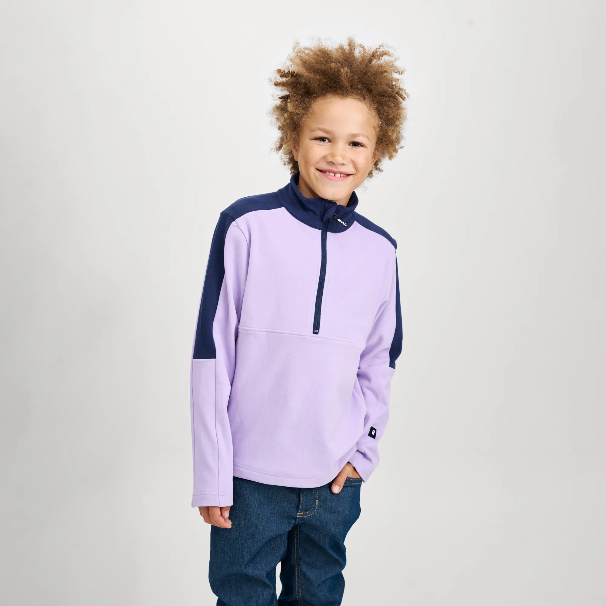 Reima Juniors' Technical Fleece - Blooming Lilac