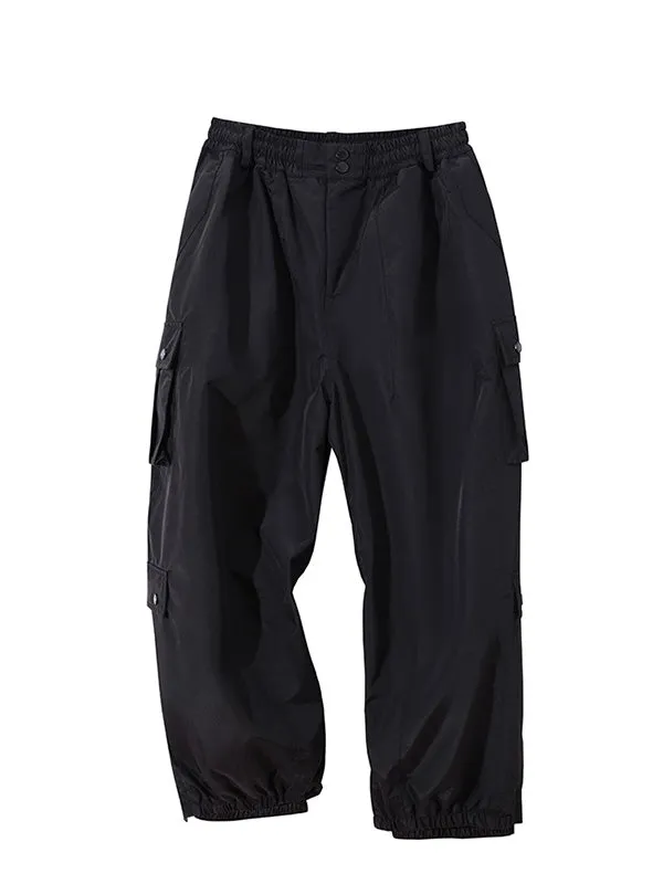 Super Baggy Snowboarding Pants Cool Ski Pants Couple Style