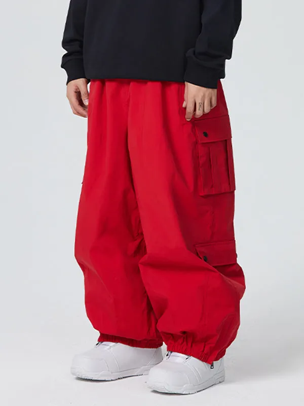 Super Baggy Snowboarding Pants Cool Ski Pants Couple Style