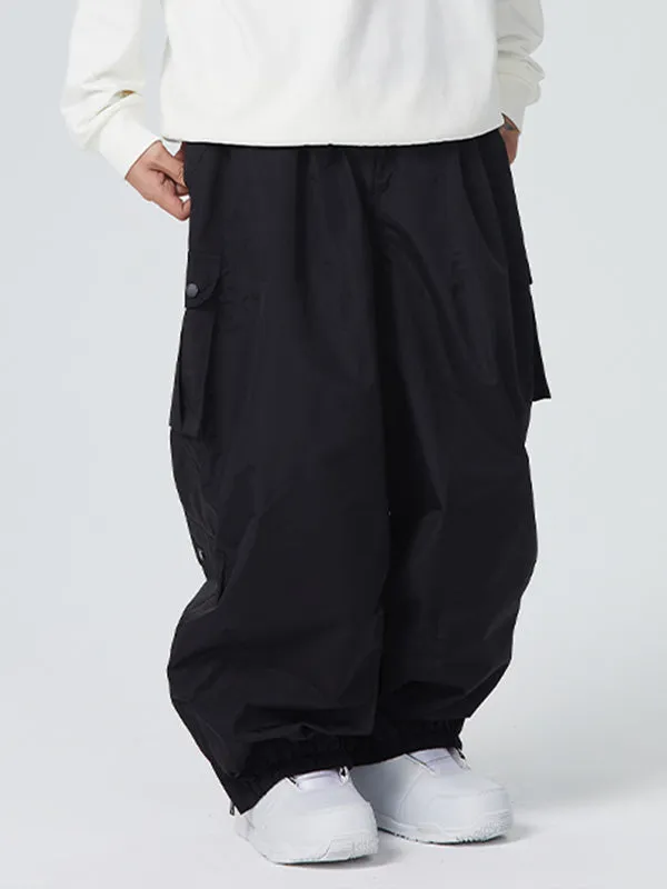 Super Baggy Snowboarding Pants Cool Ski Pants Couple Style