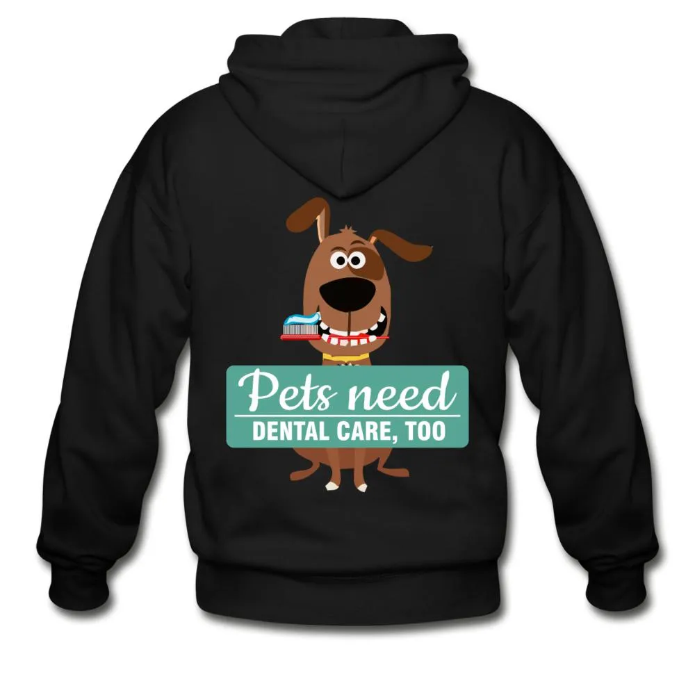 Veterinary - Pet Dental Health Unisex Zip Hoodie