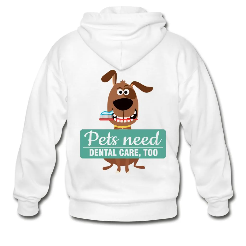 Veterinary - Pet Dental Health Unisex Zip Hoodie